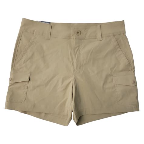 Eddie Bauer Women's Cargo Pocket Shorts, Stretch Fabric, Mid-Rise ...