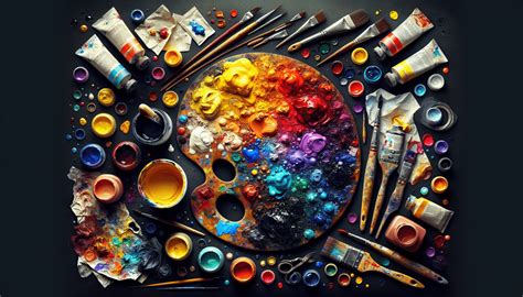 Image result for How to Paint Using Poster Colours