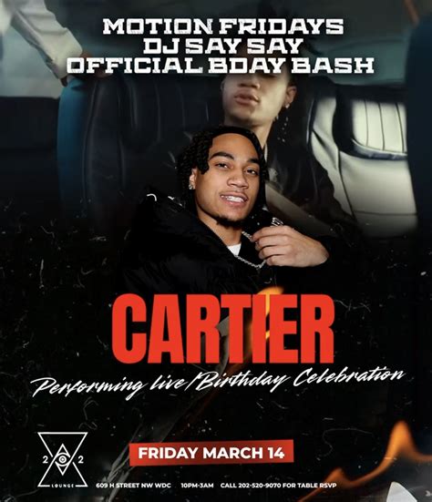 CARTIER PERFORMING LIVE @ 202 LOUNGE | 202 Lounge
