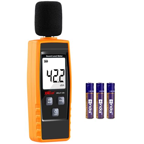 XRCLIF Decibel Meter Sound Level Reader 30-130Db(A), Hand-Held Sound ...