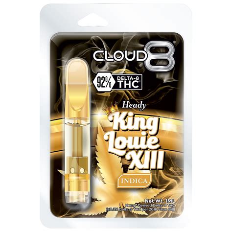Cloud 8 Delta-8 THC: Cloud 8 - Delta 8 - King Louie XIII - 1ML ...