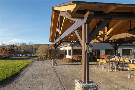 Timber Frame Pavilion - The Links at Hiawatha Landing, NY - Woodhouse ...