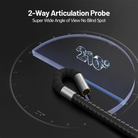 2 Way Articulated Video Boroscope