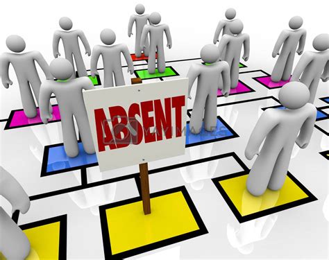 Absent Person on Organizational Chart - Lateness or Tardiness by ...