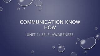 Self-Awareness Lessons Week One 的图像结果