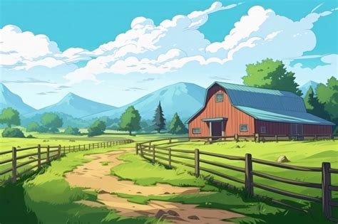 Country Ranch Background 的图像结果
