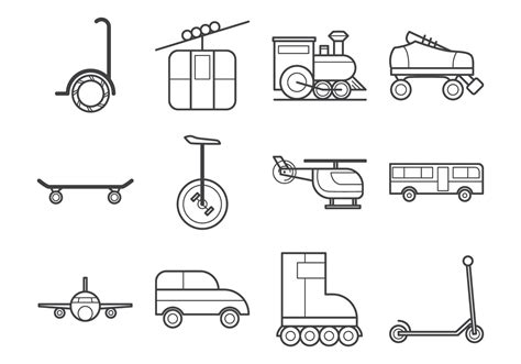 Transportation Icon Vector 的图像结果