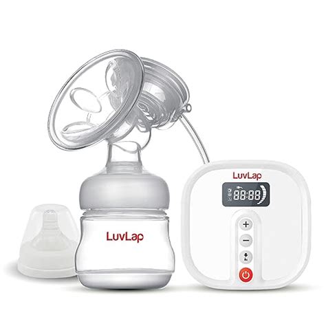 Buy Luvlap Electric Breast Pump with 3 Phase Pumping, Rechargeable ...