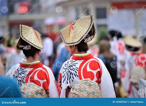 Traditional Japanese Hats in a Festival Editorial Photography - Image ...