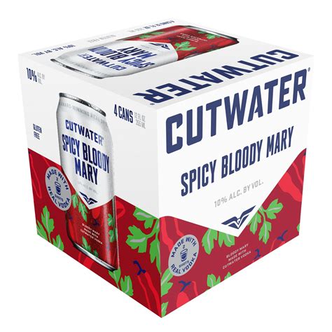 Cutwater RTD Spicy Bloody Mary 4 Pack | 12oz Can – Flagstaff Liquor