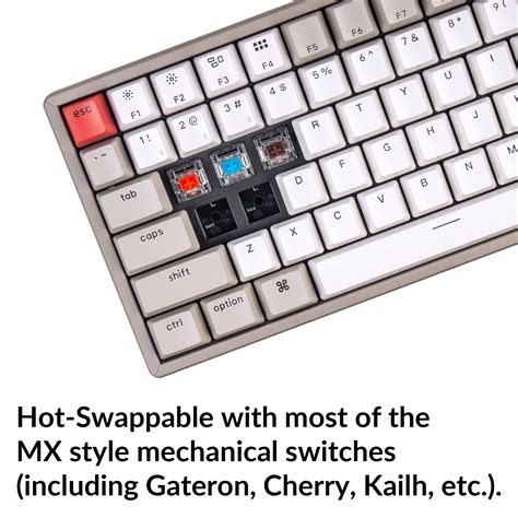 Buy Keychron K2 75% Layout Hot-swappable Bluetooth Wireless Mechanical ...