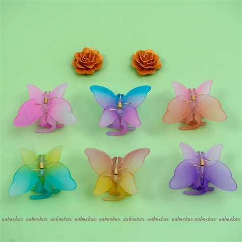 Matt Butterfly Hair Claw - UBK1762 – Unboxkar.in