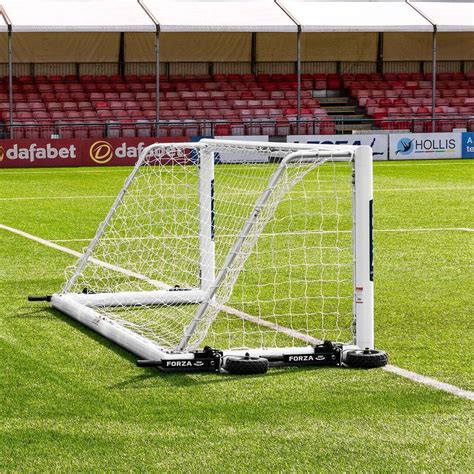 3.7m x 1.2m FORZA Alu110 Freestanding Football Goal | Net World Sports