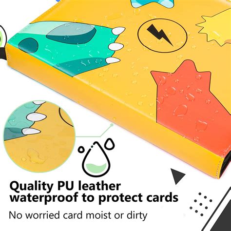 Buy Trading Card Binders for Card with Sleeves, 4 Pockets Up to 400 ...