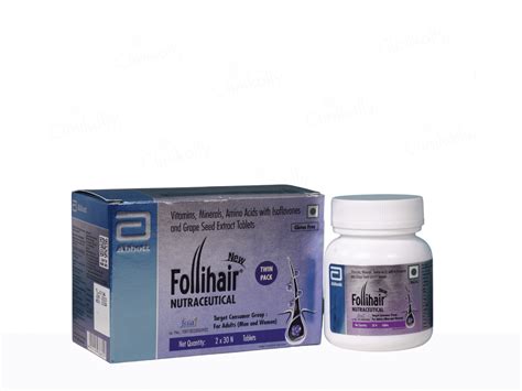 Buy New Follihair Tablet - Bottle Twin Pack Online at Best Price ...