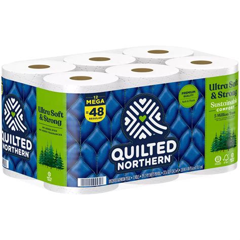 Quilted Northern Ultra Soft & Strong Toilet Paper - Shop Toilet paper ...