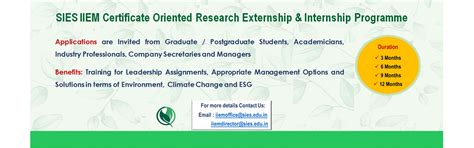 SIES | Indian Institute of Enviroment Management