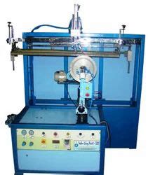 Plastic Container Screen Printing Machine - Semi Automatic Flat Screen ...