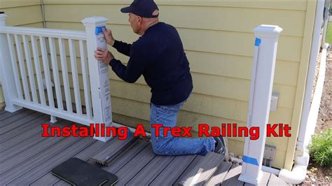 How To Install Trex Railing Kit - YouTube
