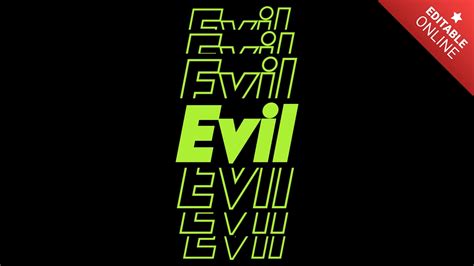 Evil Text 的图像结果