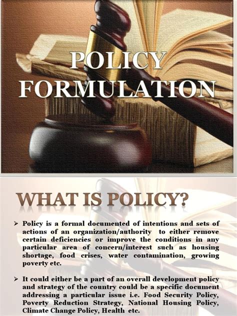 Image result for How to Formulate a Policy Problem