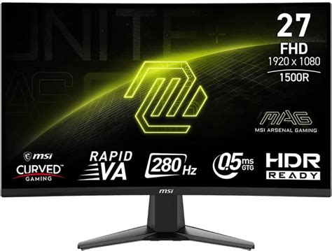 MSI MAG 276CXF 27-INCH 1920 X 1080 (FHD) CURVED MONITOR– Vishal Peripherals