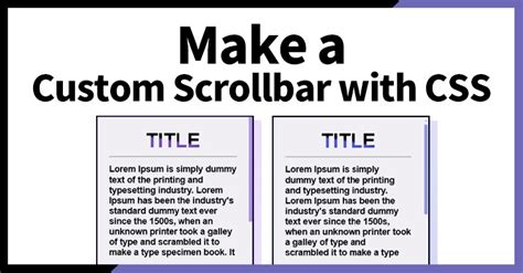 CSS Custom Horizontal Scrollbar 的图像结果