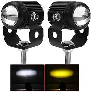 AUTO MT Universal for car and bike Mini LED light pods 2inch LED ...