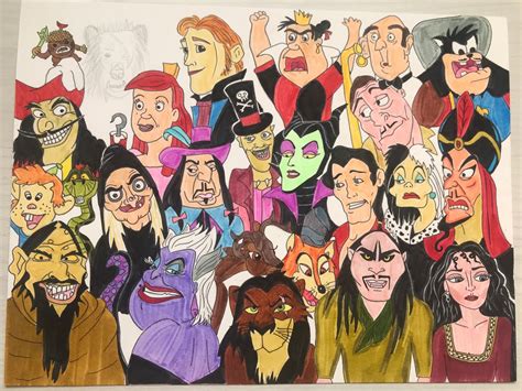 Disney Villains | Disney villains, Disney, Anime