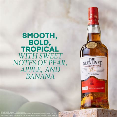 The Glenlivet Caribbean Reserve Single Malt Scotch Whisky