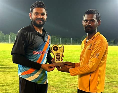Saiprasad Bhosle bags MoM on the back of his match winning half century ...