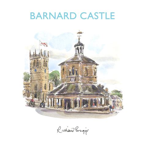BRI257: Barnard Castle The Buttermarket, Barnard Castle - Star Editions