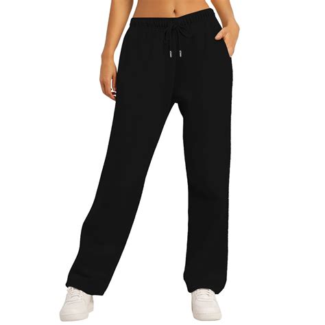 Baggy Sweatpants Extra Long Sweatpants Womens BRDFRL Women's Flare ...