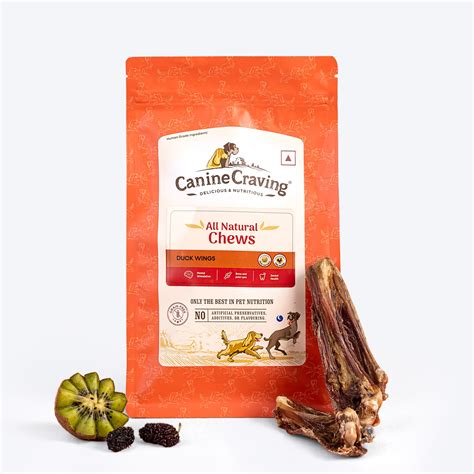 Canine Craving Duck Chew - Whole Wings Dog Chew Treat - 2 Pcs – Heads ...