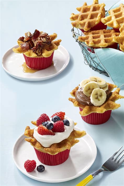 35 Easy Breakfast Ideas for the Best Morning Ever | Easy cupcake recipes, Cupcake recipes ... - how to make from scratch waffles