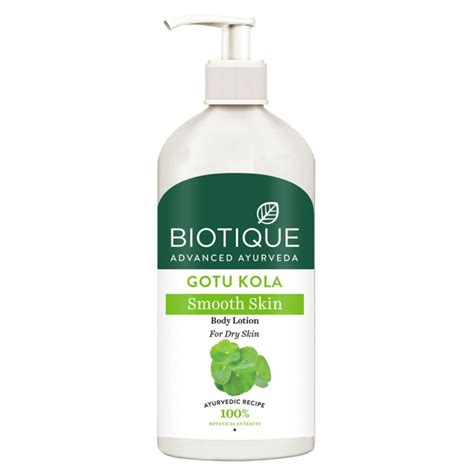 Buy Biotique Gotu Kola Smooth Skin Body Lotion For Dry Skin 300ml ...