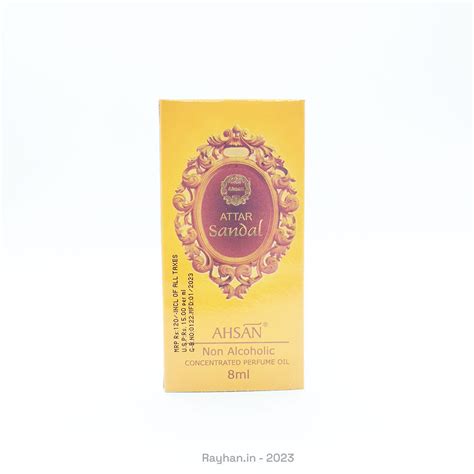 Ahsan Sandal Attar - 8ml Roll On - Concentrated Perfume Oil – Rayhan