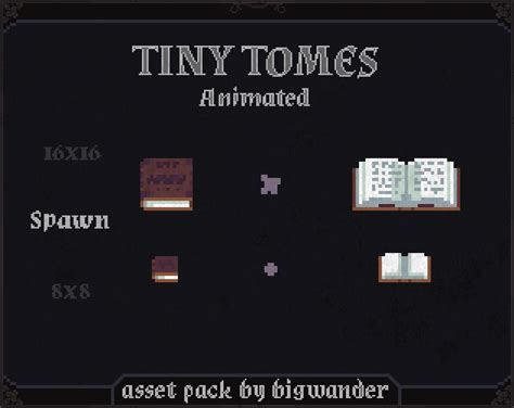 Tiny Tomes - Animated by BigWander