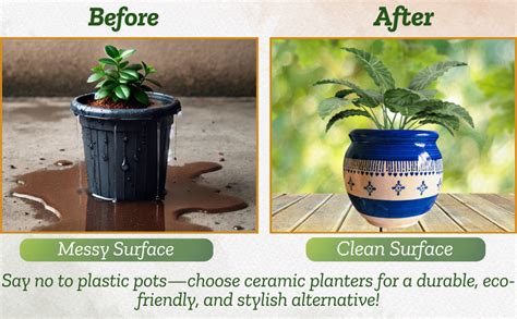 Niyara Multicolor Designer Handmade Handi Combo Ceramic planters Pot ...