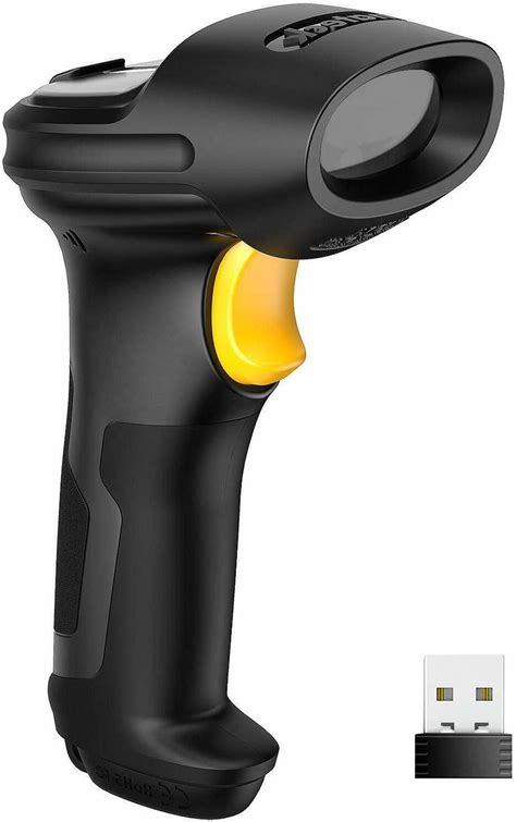 Inateck 2.4GHz Automatic Wireless USB Barcode Scanner Sc