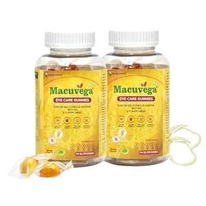 Macuvega Dr Wonder Eye Care Gummies AREDS 2 Supplement Lutein ...