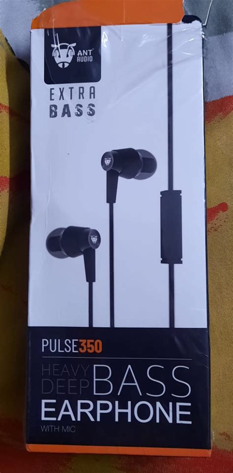 Ant Audio Pulse 350 Heavy Deep Bass Headset with Mic – Gun Black ...