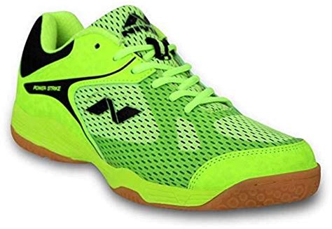 Nivia Powerstrike Badminton Shoe, Green, 7 : Amazon.in: Fashion
