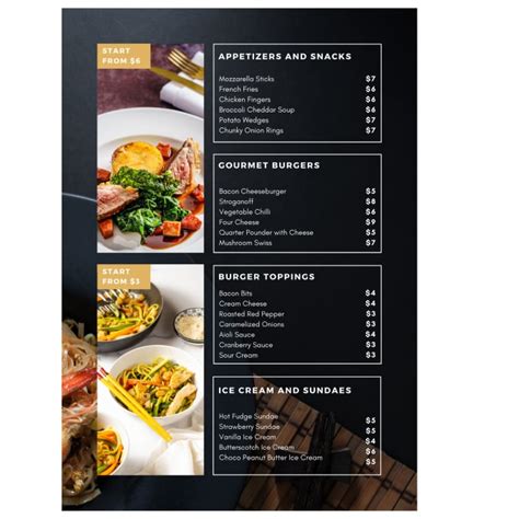 Image result for How to Create a Restaurant Menu