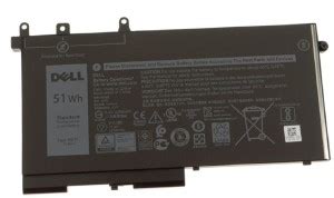 DELL Latitude 5580 / 5480 / 5280 3-Cell 51Wh Laptop Battery - 93FTF 3 ...