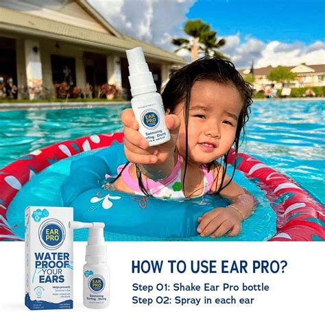 EARPRO-WATERPROOFYOUREARS Buy All Natural Swimmer Ear Spray - 2-Pack at ...