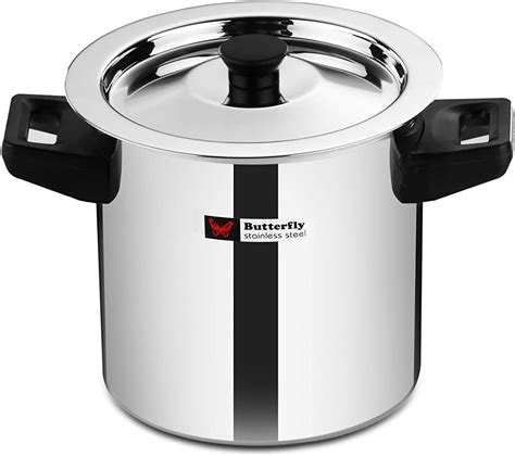 Buy Butterfly Stainless Steel Premium Milk Pot Milk Boiler Milk Cooker ...