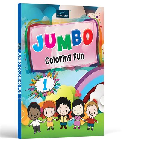 Jumbo Coloring Fun Book Part 1 Coloring Book For Kids : BOOK FORD ...