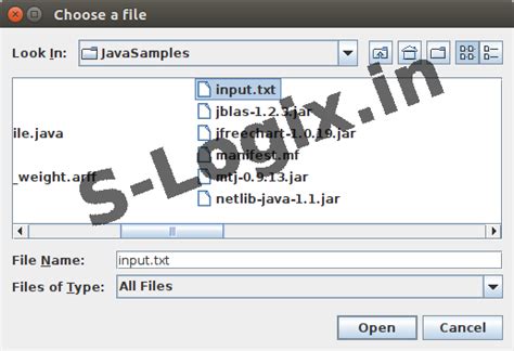 To find common terms between two files in Java | S-Logix