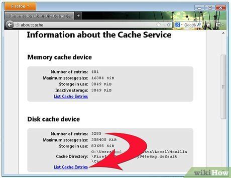 Image result for Web Cache Folder